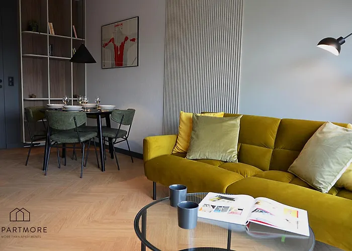 Lägenhetshotell Center - Amber Sky By Apartmore Gdańsk