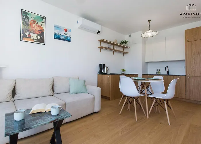 Lägenhetshotell Center - Amber Sky By Apartmore Gdańsk