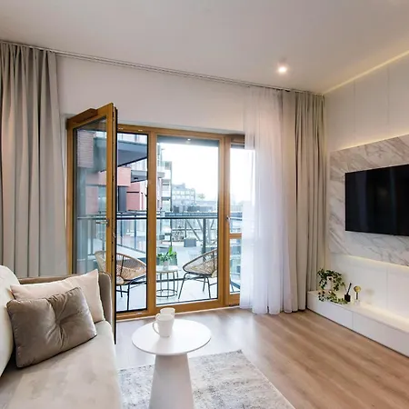 Lejlighedshotel Center - Amber Sky By Apartmore Gdańsk